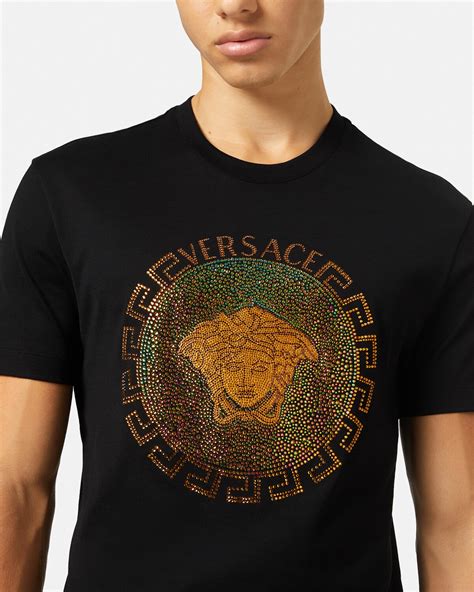 versace tshirt meduso herren rot|Medusa Logo T.